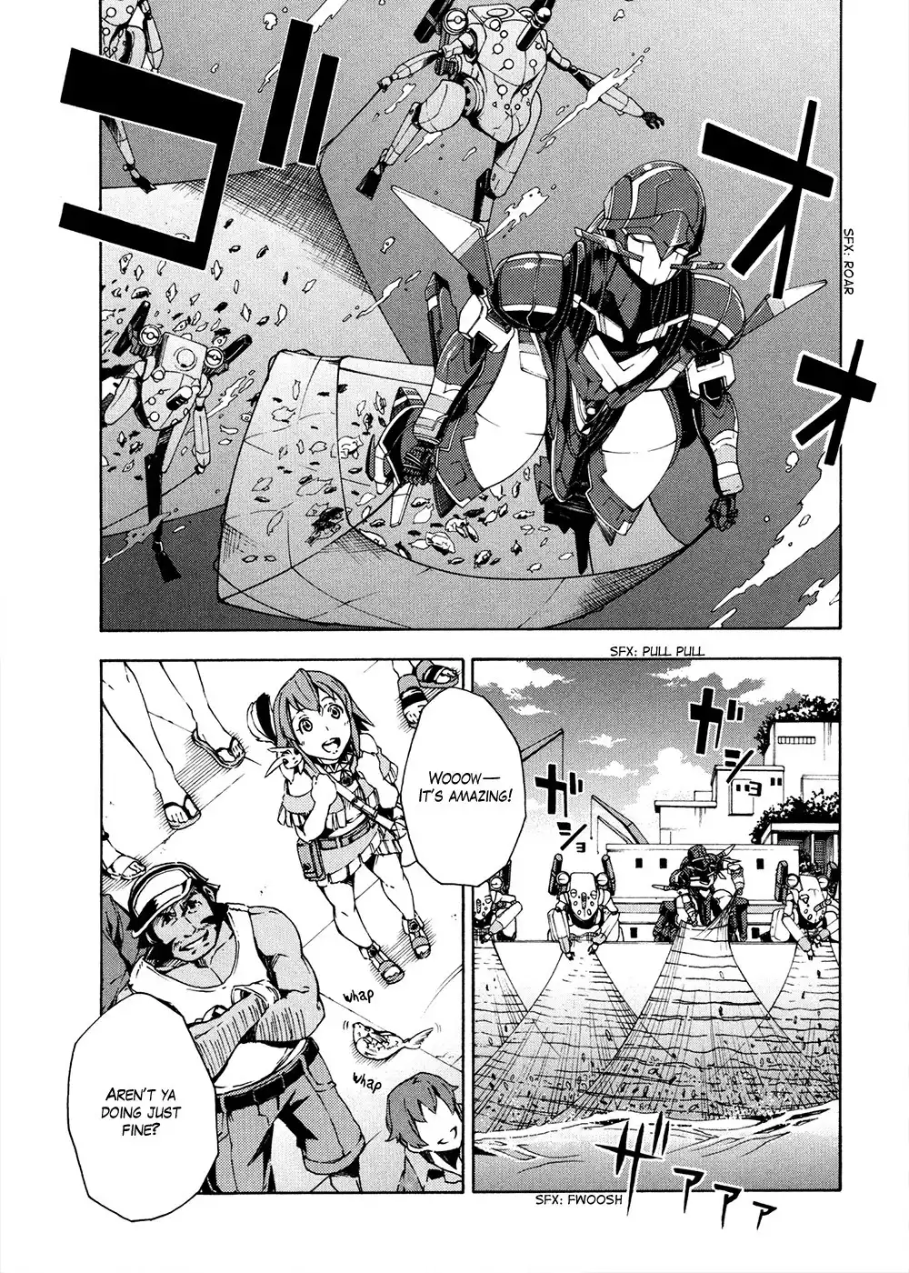 Suisei no Gargantia Chapter 7 4